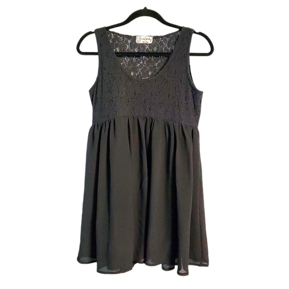 Urban Outfitters One & Only Black Lace Dress Small